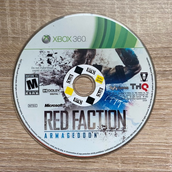 Xbox 360 Red Faction : Armageddon- disc only - gaming game - Picture 1 of 2